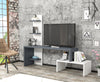 Set mobili soggiorno Serra Grigio, 2 pezzi