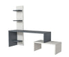 Set mobili soggiorno Serra Grigio, 2 pezzi (2)