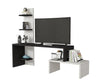 Set mobili soggiorno Serra Nero, 2 pezzi (2)