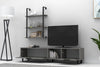 Set mobili soggiorno Zeon Grande Grigio, 2 pezzi (2)