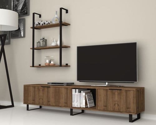 Set mobili soggiorno Zeon Grande Noce, 2 pezzi