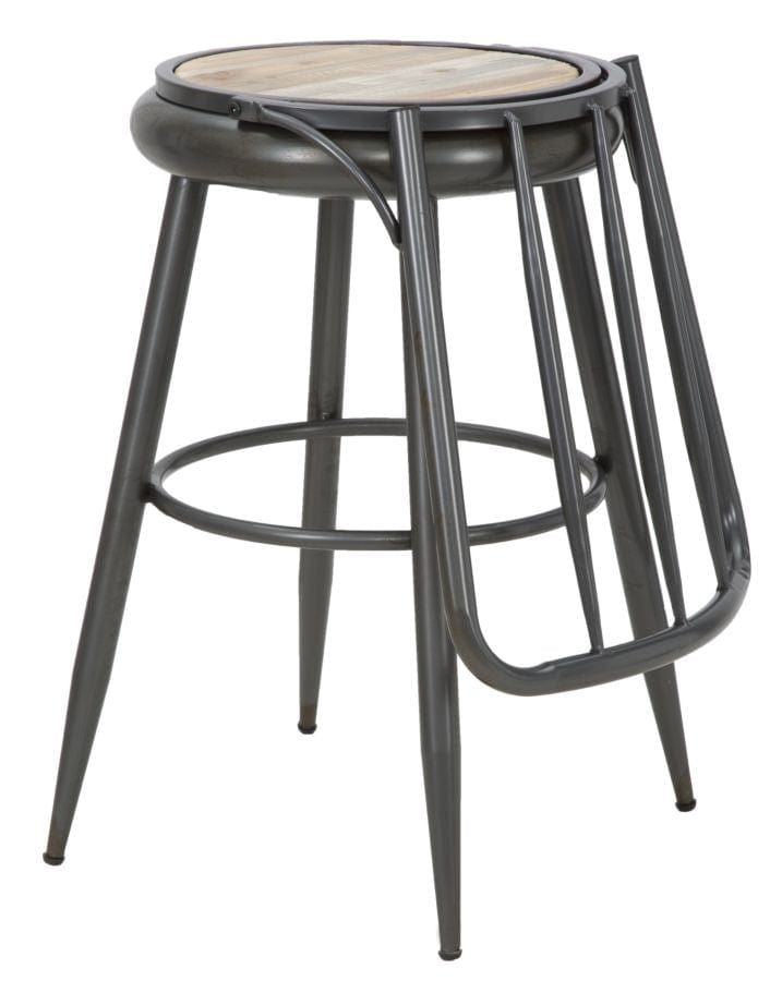 Sgabello Bar Berlin -A- cm 43x51x107 (4)