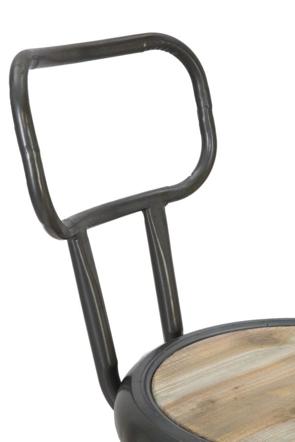Sgabello Bar Berlin -B- cm 42x54x92 (4)