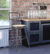 Sgabello Bar Berlin -B- cm 42x54x92 (7)