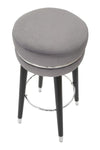 Sgabello Bar Paris Grigio/Silver cm Ø 35x74 (3)