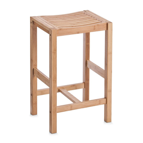 Sgabello da bagno Bamboo Natural Bamboo, l35xl30xh55 cm