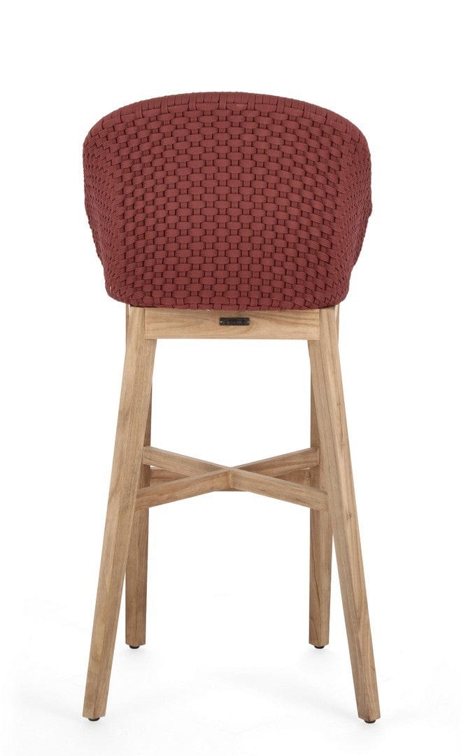 Bizzotto Sgabello da bar Coachella Rosso