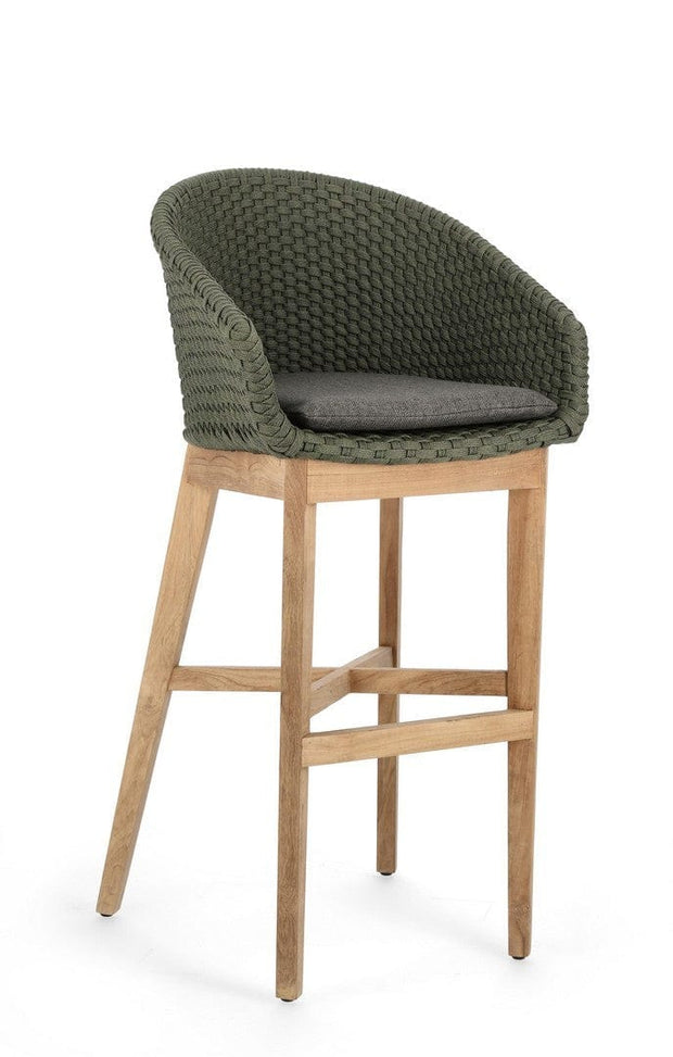 Bizzotto Sgabello da bar Coachella Verde