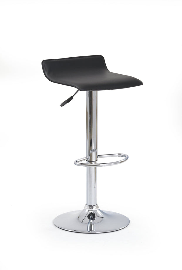 Halmar Sgabello da bar in ecopelle H1 Nero