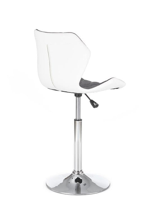 Halmar Sgabello da bar in Ecopelle Maxie II Grigio