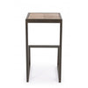 Bizzotto Sgabello da bar in legno Blocks Naturale
