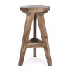 Bizzotto Sgabello da bar in legno Ellison Naturale