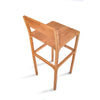 Sgabello da bar in legno Hunge Noce (3)