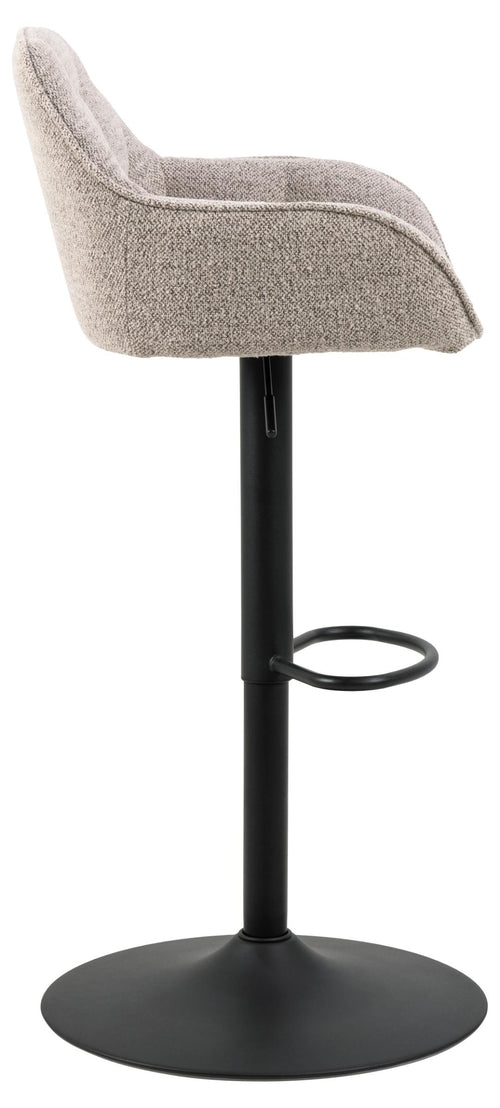 Actona Sgabello da bar in tessuto Brooke 60 Beige