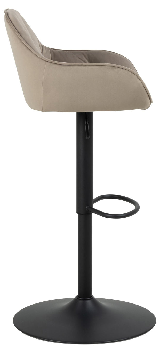Actona Sgabello da bar in tessuto Brooke 82AC Beige