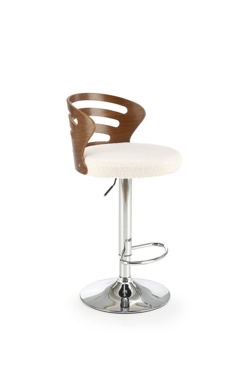 Halmar Sgabello da bar in tessuto H109 Crema