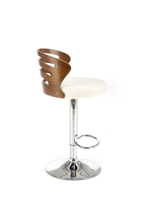 Halmar Sgabello da bar in tessuto H109 Crema