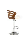 Halmar Sgabello da bar in tessuto H109 Crema
