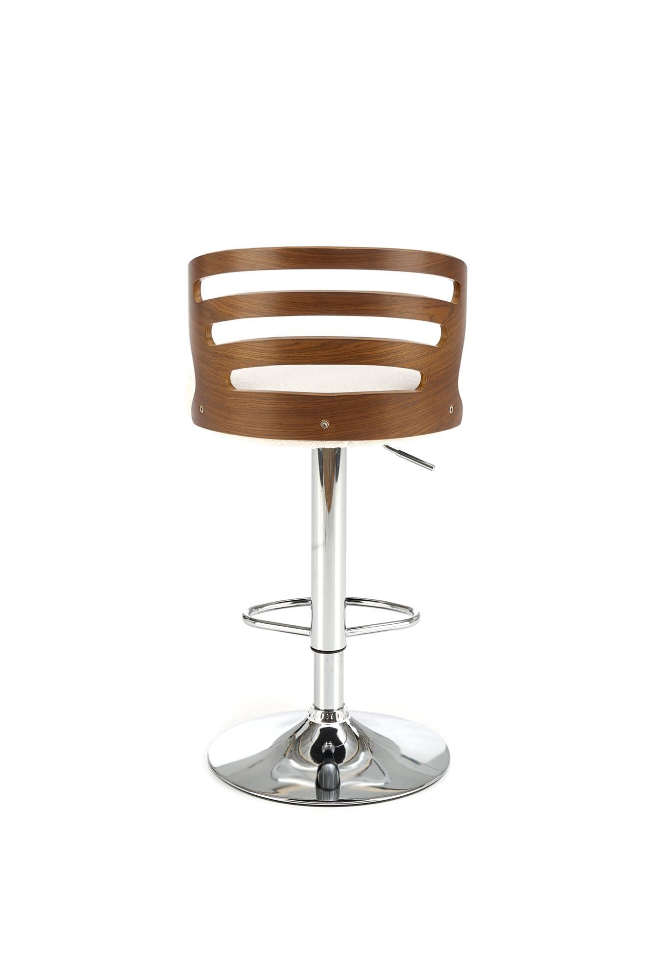 Halmar Sgabello da bar in tessuto H109 Crema