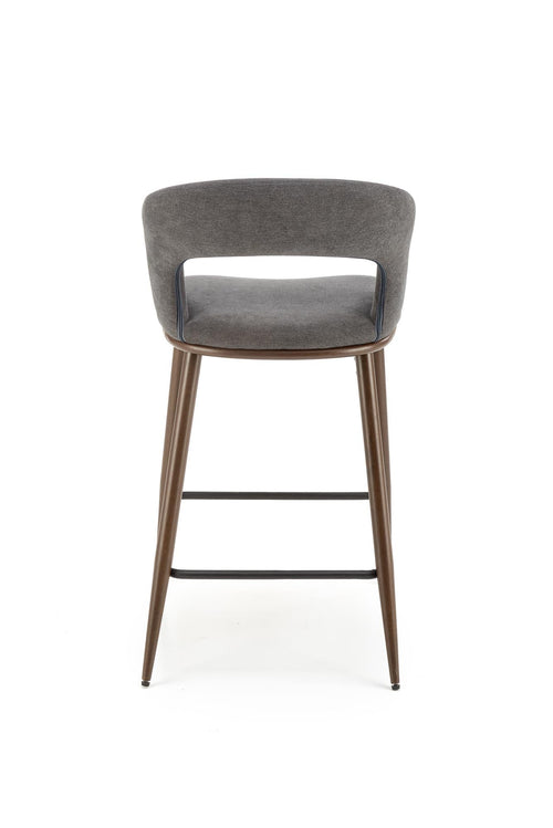 Halmar Sgabello da bar in tessuto H114 Grigio