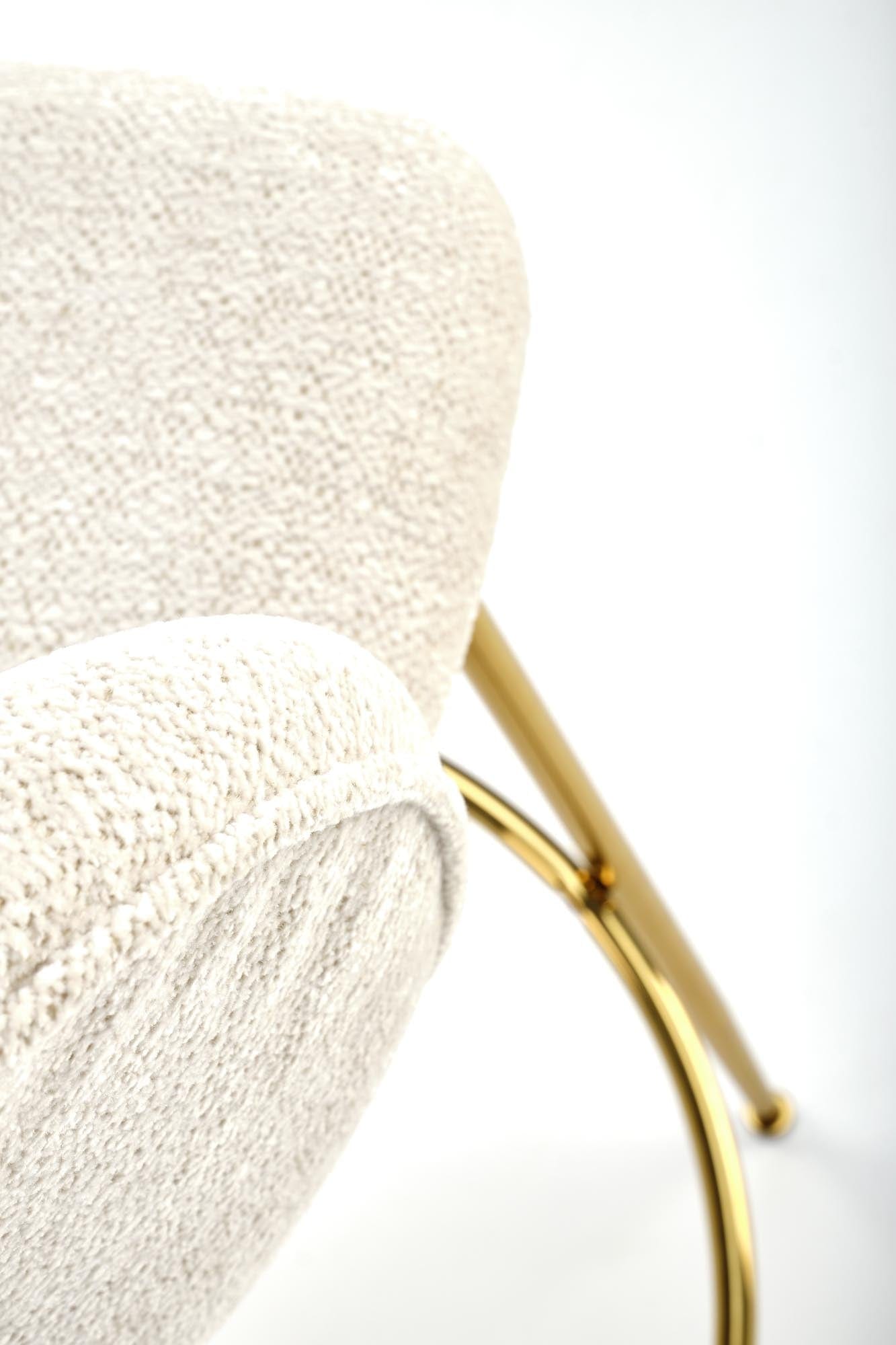 Halmar Sgabello da bar in tessuto H116 Beige