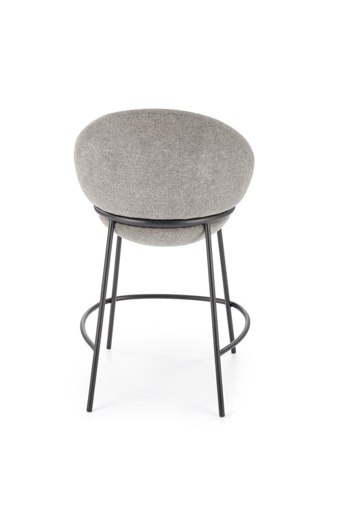 Halmar Sgabello da bar in tessuto H118 Grigio