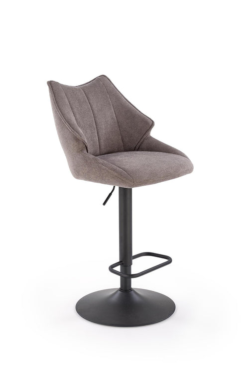 Halmar Sgabello da bar in tessuto H122 Grigio