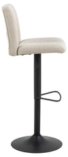 Actona Sgabello da bar in tessuto Sylvia Beige