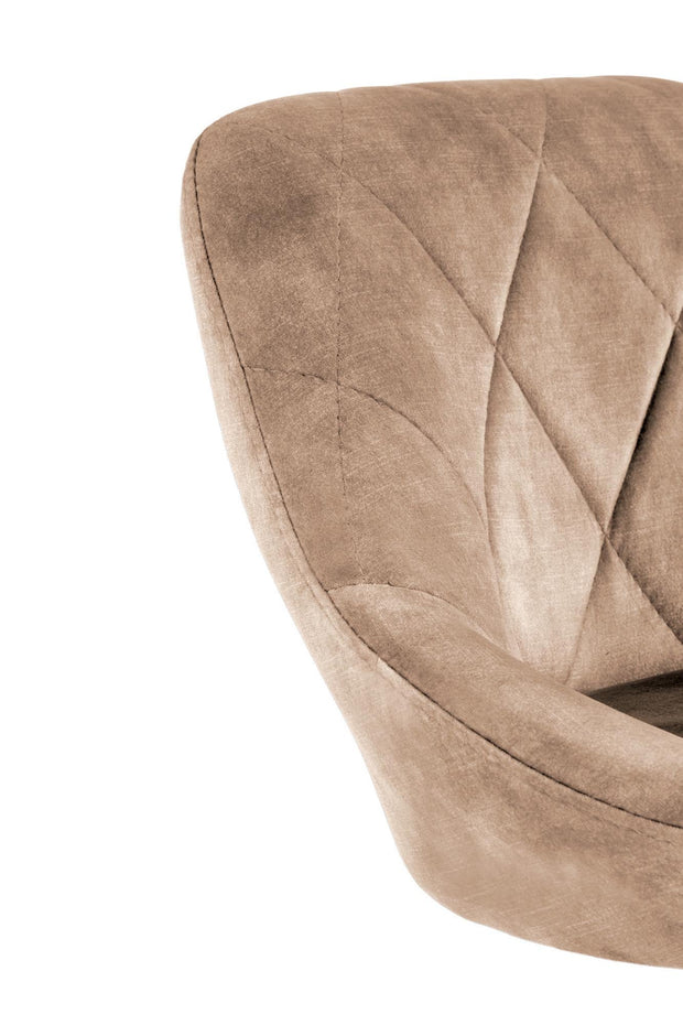 Halmar Sgabello da bar in velluto H101 Beige