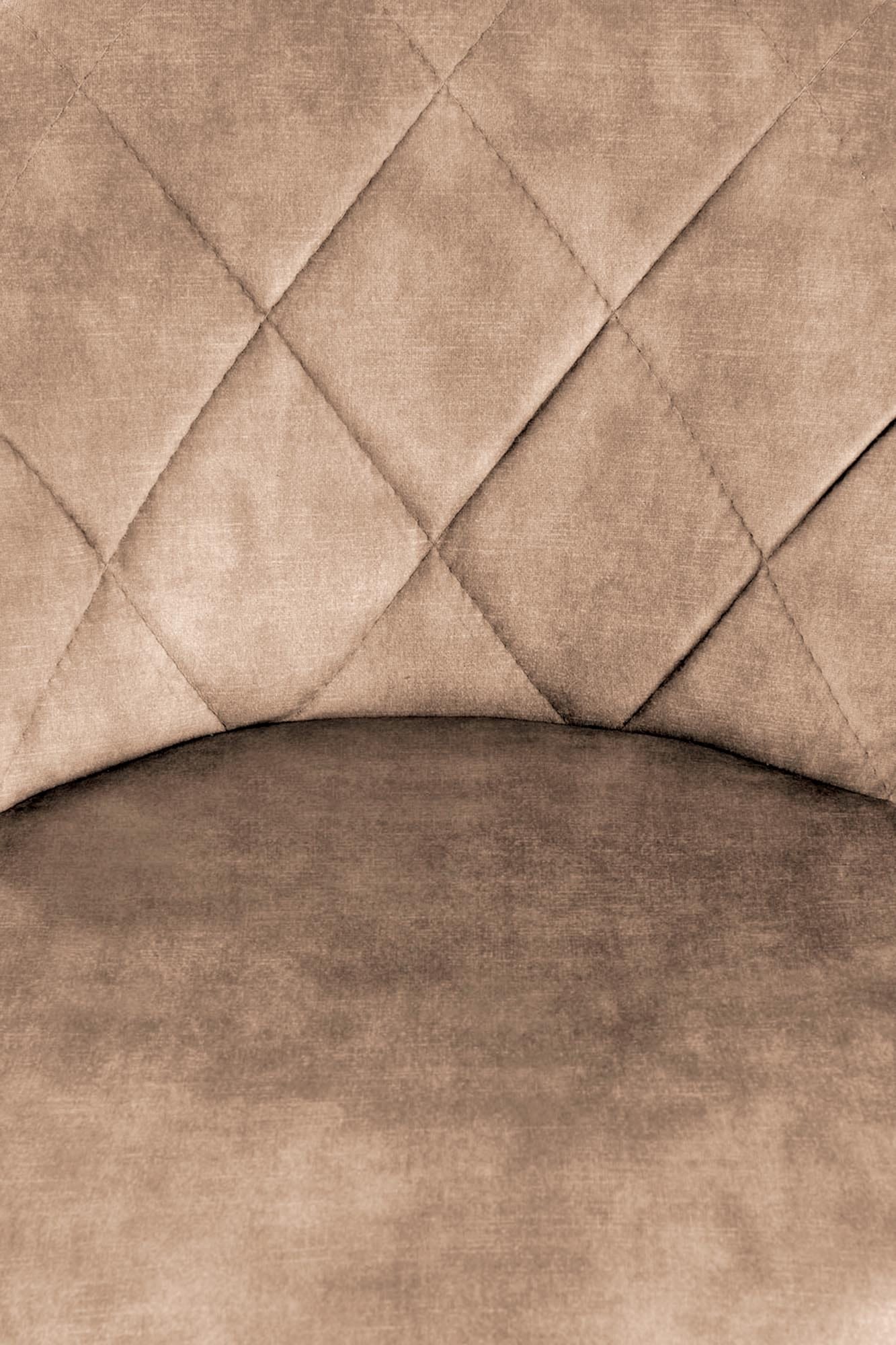 Halmar Sgabello da bar in velluto H101 Beige