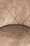 Halmar Sgabello da bar in velluto H101 Beige