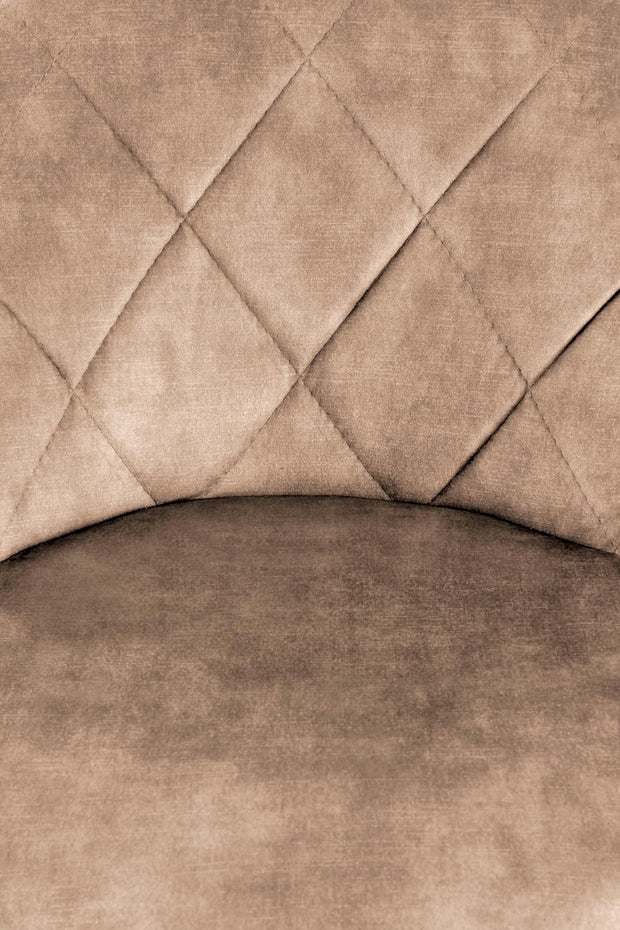 Halmar Sgabello da bar in velluto H101 Beige
