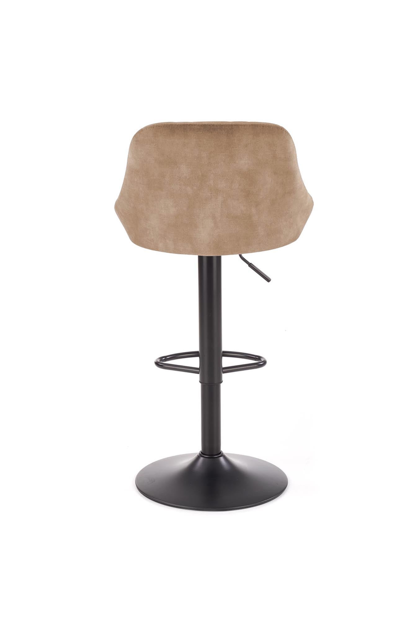 Halmar Sgabello da bar in velluto H101 Beige