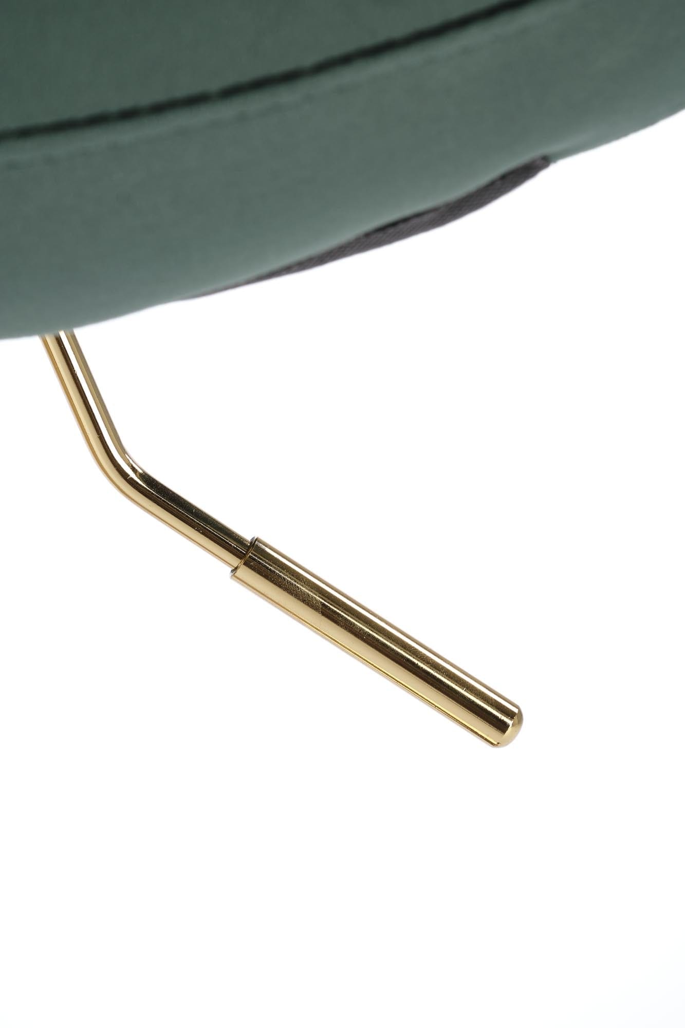 Halmar Sgabello da bar in velluto H120 Verde