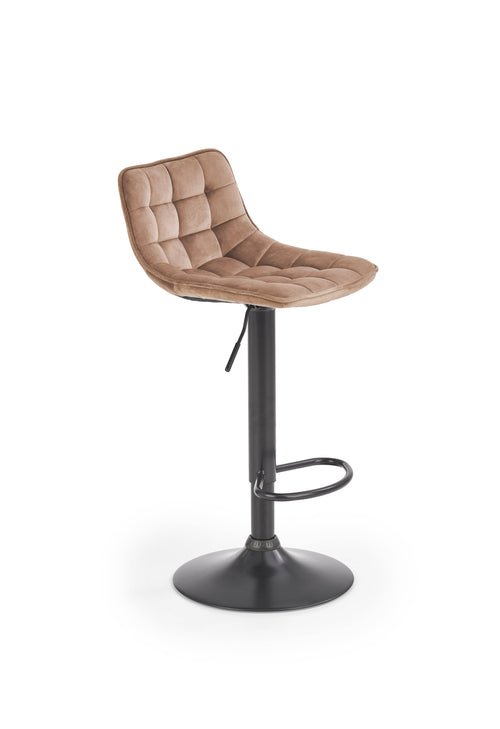 Halmar Sgabello da bar in velluto H95 Beige