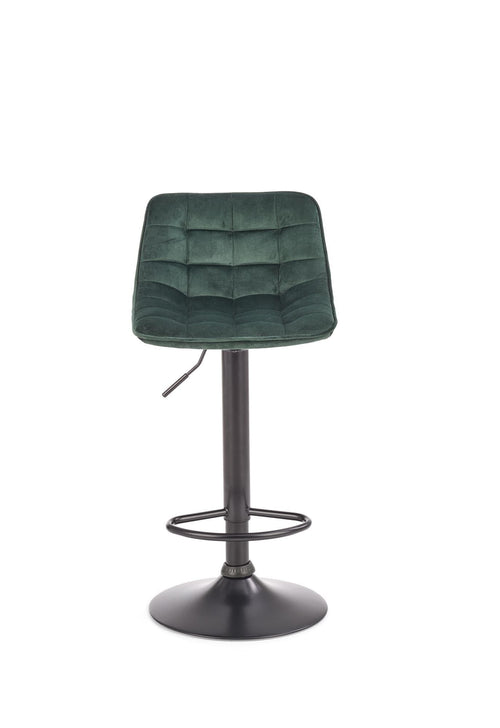 Halmar Sgabello da bar in velluto Hoku-95 Verde