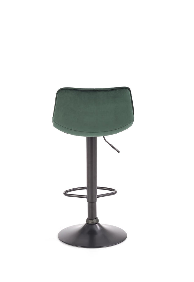 Halmar Sgabello da bar in velluto Hoku-95 Verde