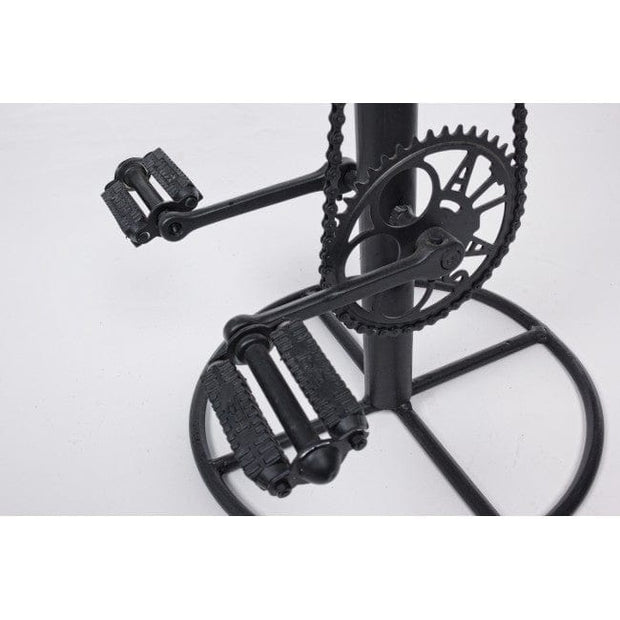Bizzotto Sgabello da bar pelle naturale Cycle Marrone