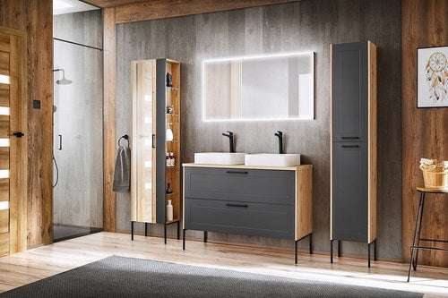 Comad Specchio bagno con illuminazione a LED Alice Trasparente