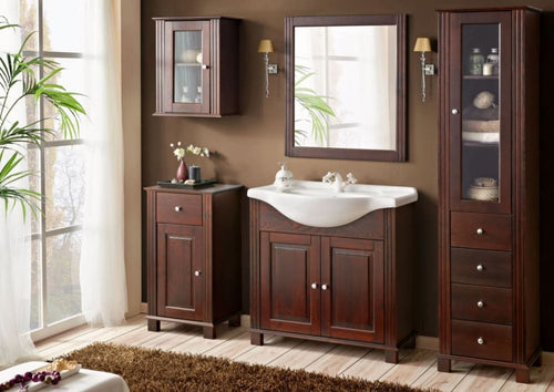 Comad Specchio bagno Retro Wengè