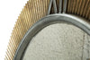 Specchio C/Orologio Glam/Black cm Ø78x4 (3)