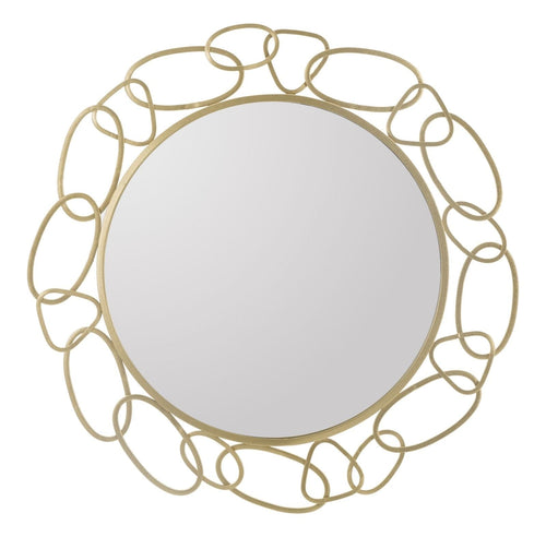 Specchio Chain Gold cm Ø 84x2 (1)