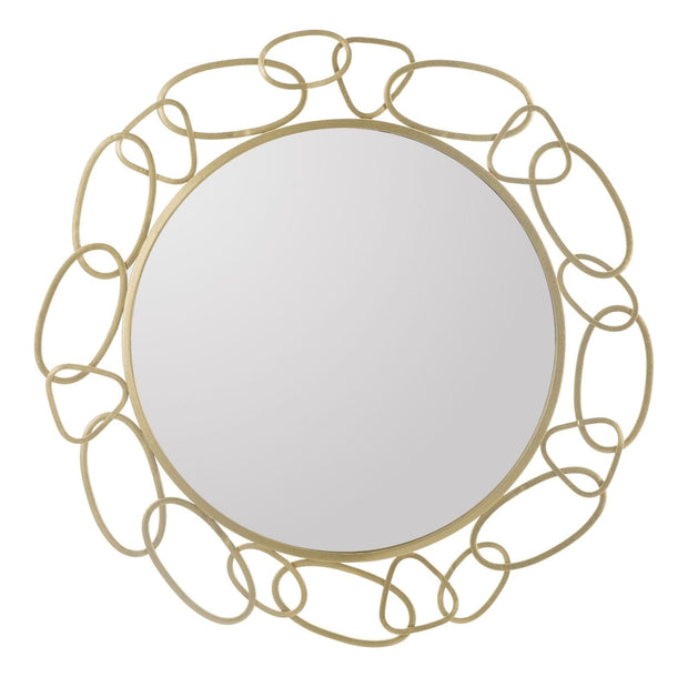 Specchio Chain Gold cm Ø 84x2 (1)