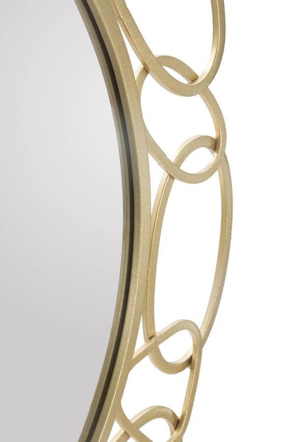 Specchio Chain Gold cm Ø 84x2 (3)