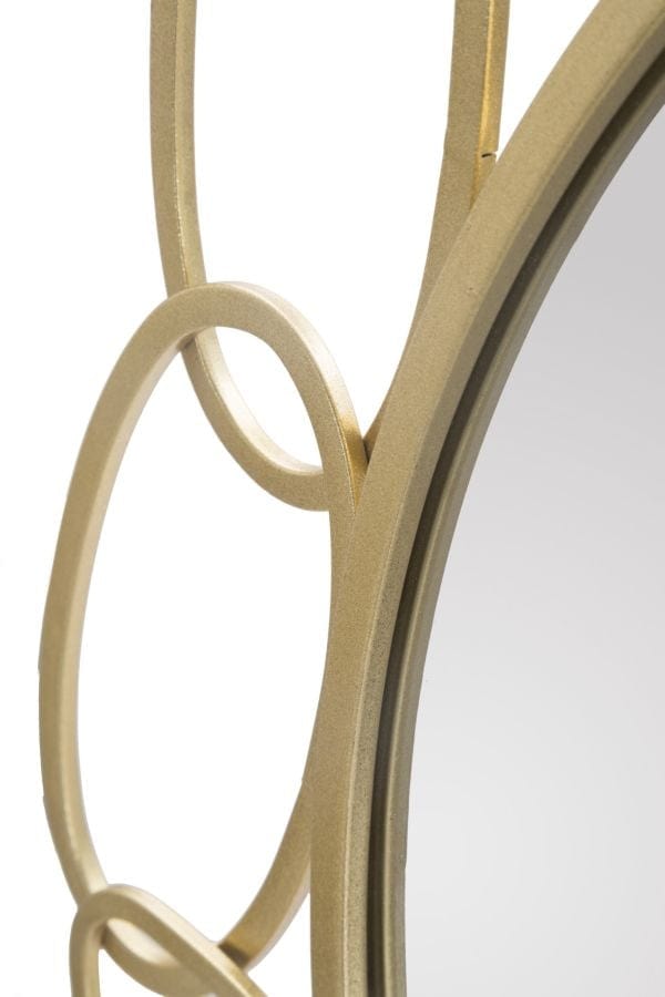Specchio Chain Gold cm Ø 84x2 (4)