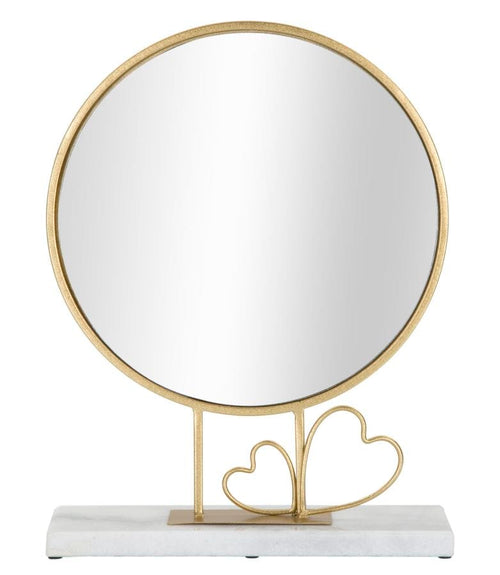 Specchio Da Appoggio Heart cm 30x9x39,5