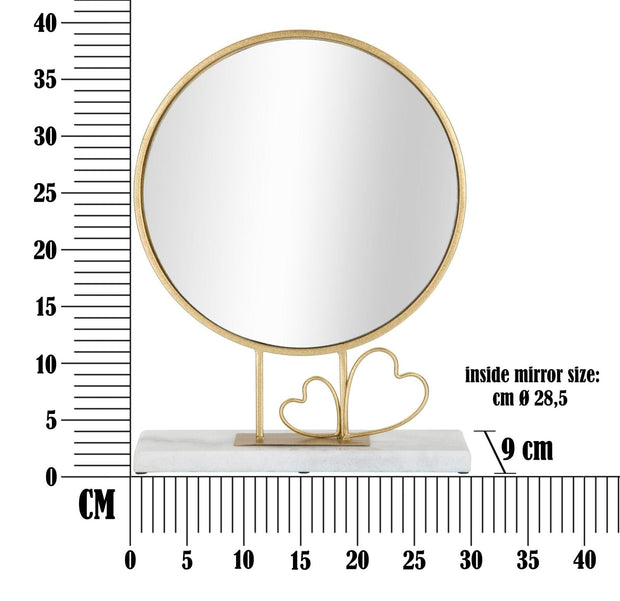 Specchio Da Appoggio Heart cm 30x9x39,5 (5)