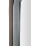 Specchio Da Muro Antony Velluto Grigio/Mix cm 60x4x90 (Misura Spec. cm44,5x74,5) (2)