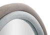 Specchio Da Muro Antony Velluto Grigio/Mix cm 60x4x90 (Misura Spec. cm44,5x74,5) (3)