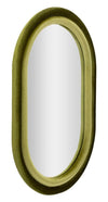 Specchio Da Muro Antony Velluto Verde cm 60x4x90 (Misura Spec. cm 44,5x74,5) (1)